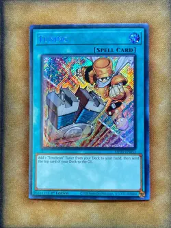 Yugioh Tuning MP24-EN055 Secret Rare 1st Ed MISPRINT NM - Image 1