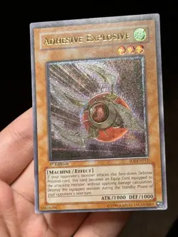 Adhesive Explosive SOI-EN011 1st Edition Ultimate Rare EURO EOA ERROR YU-GI-OH - Image 4