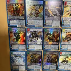 Digimon Card Olds Ancient Greymon And Other Ten Warriors Set Japan - Image 2