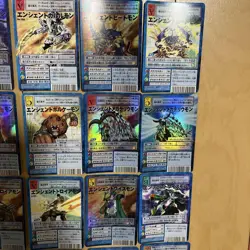 Digimon Card Olds Ancient Greymon And Other Ten Warriors Set Japan - Image 3