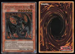 Chthonian Emperor Dragon (UTR) TAEV-EN019 Ultimate Rare TWED ENHANCED YU-GI-OH - Image 3