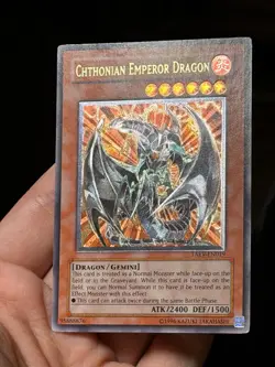 Chthonian Emperor Dragon (UTR) TAEV-EN019 Ultimate Rare TWED ENHANCED YU-GI-OH - Image 4