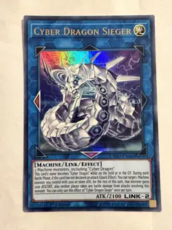 Yugioh! LP Cyber Dragon Sieger - CYHO-EN046 - Ultra Rare - 1st Edition Lightly P - Image 1
