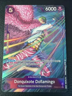 One Piece TCG - Donquixote Doflamingo PRB02-011 - Alt Art - English - PRB02 - Image 1