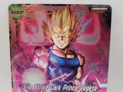 Vile Strike Dark Prince Vegeta P-025 PR Leader Promo Dragon Ball Super Card Game - Image 2