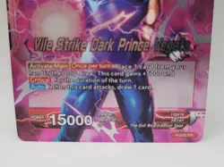 Vile Strike Dark Prince Vegeta P-025 PR Leader Promo Dragon Ball Super Card Game - Image 3