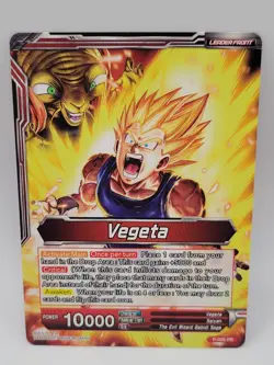 Vile Strike Dark Prince Vegeta P-025 PR Leader Promo Dragon Ball Super Card Game - Image 4