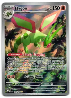 Flygon 101/094 - Phantasmal Flames Illustration Rare Pokemon TCG - NM Card - Image 1