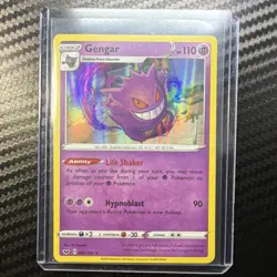 Pokemon Gengar 085/202 Swsh01: Sword & Shield Holo Rare Stage 2 English Card - Image 1