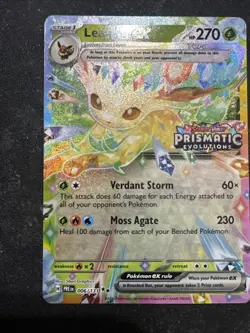 Leafeon ex - (Prismatic Evolutions Stamp) 006/131 Miscellaneous Cards & Products - Image 1