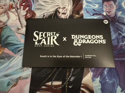 Magic Secret Lair x DND Death is in the Eyes of the Beholder I FOIL SEALED - Image 2