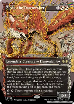 Zirda, the Dawnwaker [MUL - 65] - NM [Foil] TCG MTG - Image 1