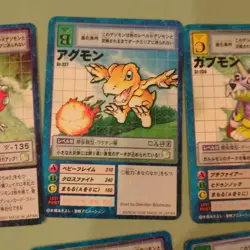 Digimon Card Old Growth Period Set Of 7 Cards Japan - Image 2