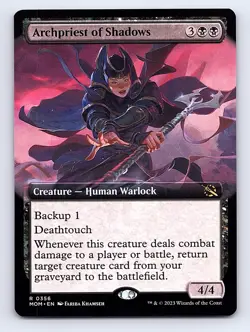 Archpriest of Shadows (Extended Art) R March of the Machine 356 NM - Image 1