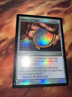 Magic: The Gathering Amulet Of Vigor The List Foil NM - Image 2