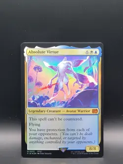Absolute Virtue - Magic The Gathering: Final Fantasy - Foil Mythic NM - Image 1