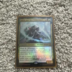 Adrix and Nev, Twincasters Commander 2021 Foil (Legendary Creature) - Image 1