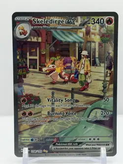 Skeledirge ex - 258/193 - Pokemon Paldea Evolved Special Illustration Rare NM - Image 3