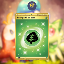 Carte Pokemon Francaise - Energie Plante 278/193 - Evolutions a Paldea - Image 1