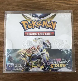 Pokemon Sword & Shield Brilliant Stars Booster Box Factory Sealed + Casing 💫🌟 - Image 1