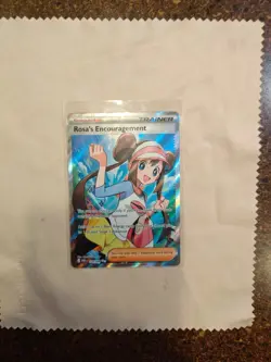 Pokemon TCG - Rosa's Encouragement 114/088 - Full Art Ultra Rare - Perfect Order - Image 1