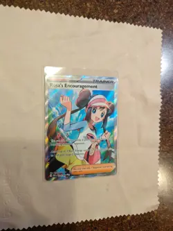 Pokemon TCG - Rosa's Encouragement 114/088 - Full Art Ultra Rare - Perfect Order - Image 2
