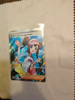 Pokemon TCG - Rosa's Encouragement 114/088 - Full Art Ultra Rare - Perfect Order - Image 3