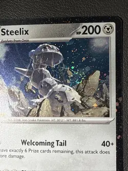 🌀Steelix 093/132 - Cosmos Holo - Perfect Order Promo - Swirl 🌀 - Image 2