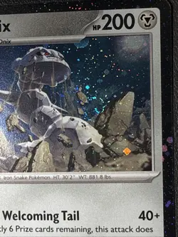 🌀Steelix 093/132 - Cosmos Holo - Perfect Order Promo - Swirl 🌀 - Image 3