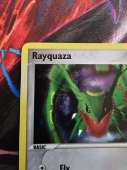 RAYQUAZA 03/17 POP SERIES 1 HOLO RARE 2004 VINTAGE POKEMON TCG LP - Image 2