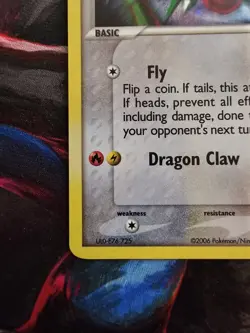 RAYQUAZA 03/17 POP SERIES 1 HOLO RARE 2004 VINTAGE POKEMON TCG LP - Image 5