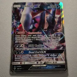 Pokemon Darkrai GX 88/147 SM: Burning Shadows Ultra Rare Full Art Holo 180 HP - Image 1