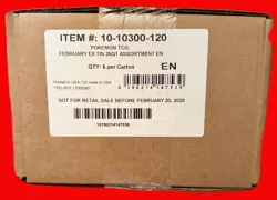 6 box CASE Pokemon MEGA CHARIZARD TINS Factory sealed NEW 10-10300-120 - Image 1