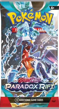Pokemon Paradox Rift Booster Pack - SV04: Paradox Rift - Factory Sealed - Image 1