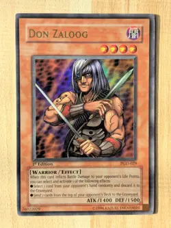 Don Zaloog PGD-029 1st Edition NM [Yu-Gi-Oh! Pharaonic Guardian, Ultra Rare] - Image 1