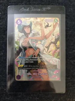 Ms. All Sunday (SP) [OP04-064] One Piece Kingdoms Of Intrigue /U BL!! - Image 1