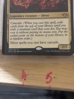 Magic: The Gathering The First Sliver Mythic Legendary Modern Horizons 200/254 - Image 2