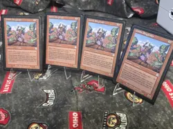 Playset x 4 MTG Goblin Ringleader - Apocalypse Light Play-Near Mint English - Image 1