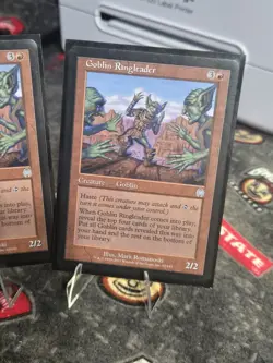 Playset x 4 MTG Goblin Ringleader - Apocalypse Light Play-Near Mint English - Image 2