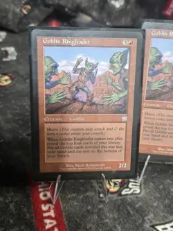 Playset x 4 MTG Goblin Ringleader - Apocalypse Light Play-Near Mint English - Image 5