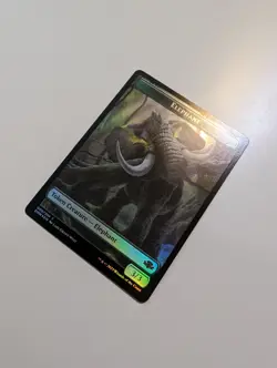 MTG - Elephant/Griffin Token (Foil) - Dominaria Remastered NM/M Condition - Image 2