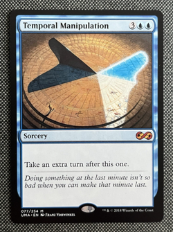 Temporal Manipulation Ultimate Masters Magic mtg NM-Mint, English x1 - Image 1