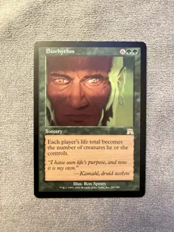 MTG magic cards 1x Biorhythm Onslaught NM-Mint, English - Image 1