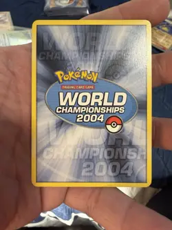 Pokemon TCG Swampert ex 95/95 EX Team Magma vs. Team Aqua World Champion 2004 - Image 2