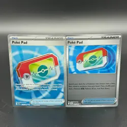 Pokemon - Poke Pad - 113/88 Full Art & 81/88 Reverse Holo - Perfect Order - NM - Image 1