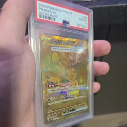 PSA 10 Pikachu ex UR 236/187 Terastal Festival ex SV8a Pokemon Card Japanese - Image 3
