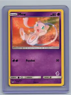 POKEMON 2019 MEW Battle Academy #032/068 MEWTWO LOGO NON FOIL - Image 1