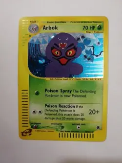 Arbok - 3/165 - Pokemon Expedition Holo Rare Card LP - Image 1