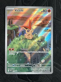 Pokemon TCG Victini 208 Scarlet & Violet Black Star Promo (English) - NM - Image 3