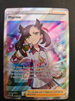 Pokemon TCG Marnie SWSH121 Premium Tournament Collection Promo NM/MINT - Image 1